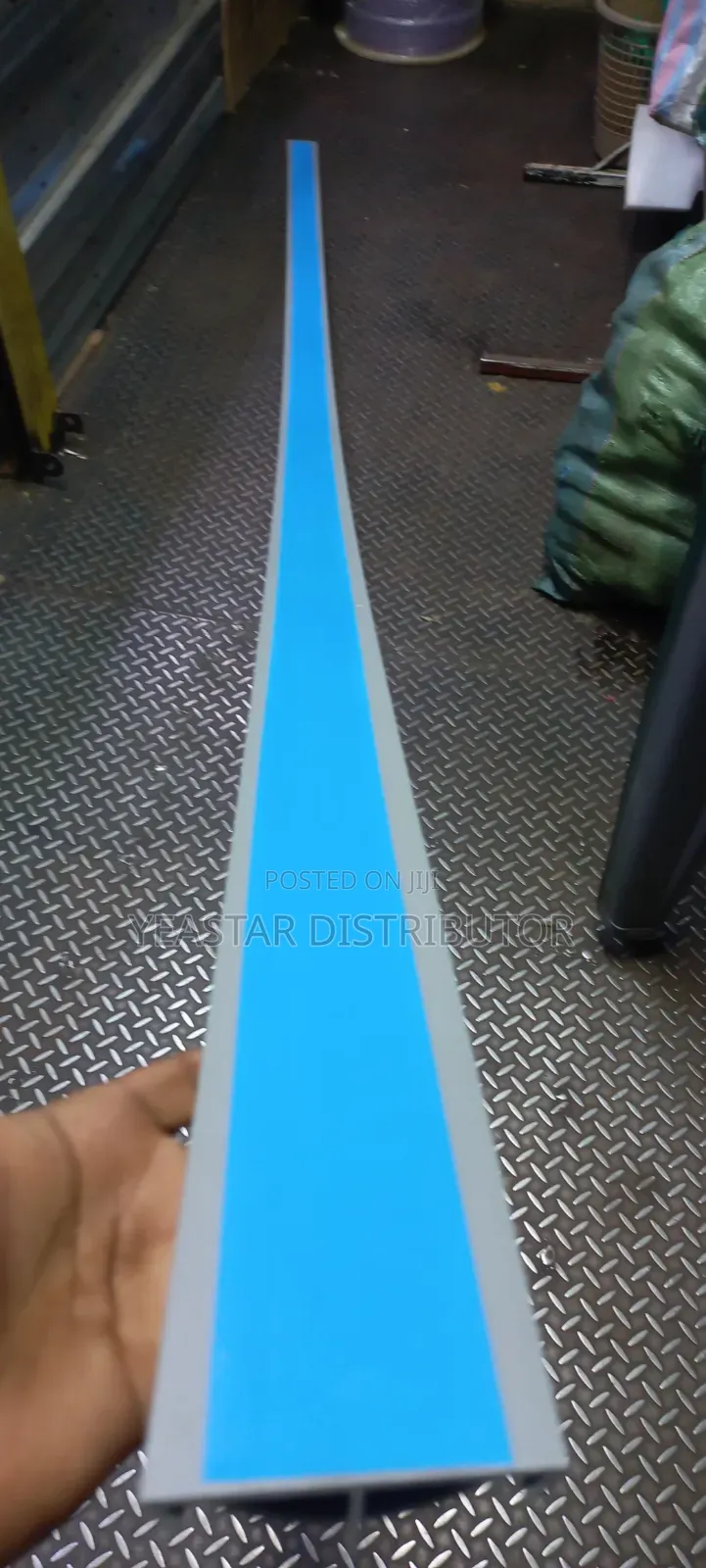 PVC Floor Trunking With Self-Adhesive Glue 2.9 MTRS