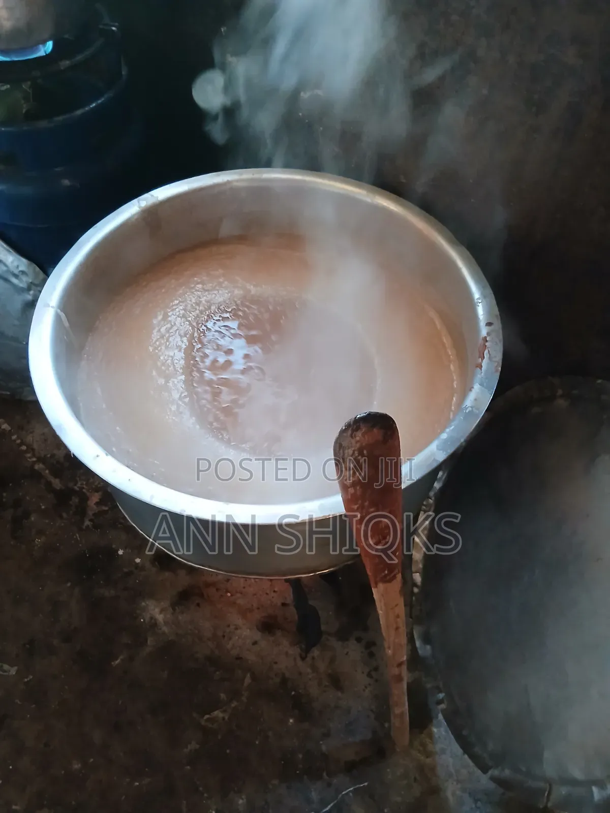 Traditionally Fermented Porridge With and Without Sugar.