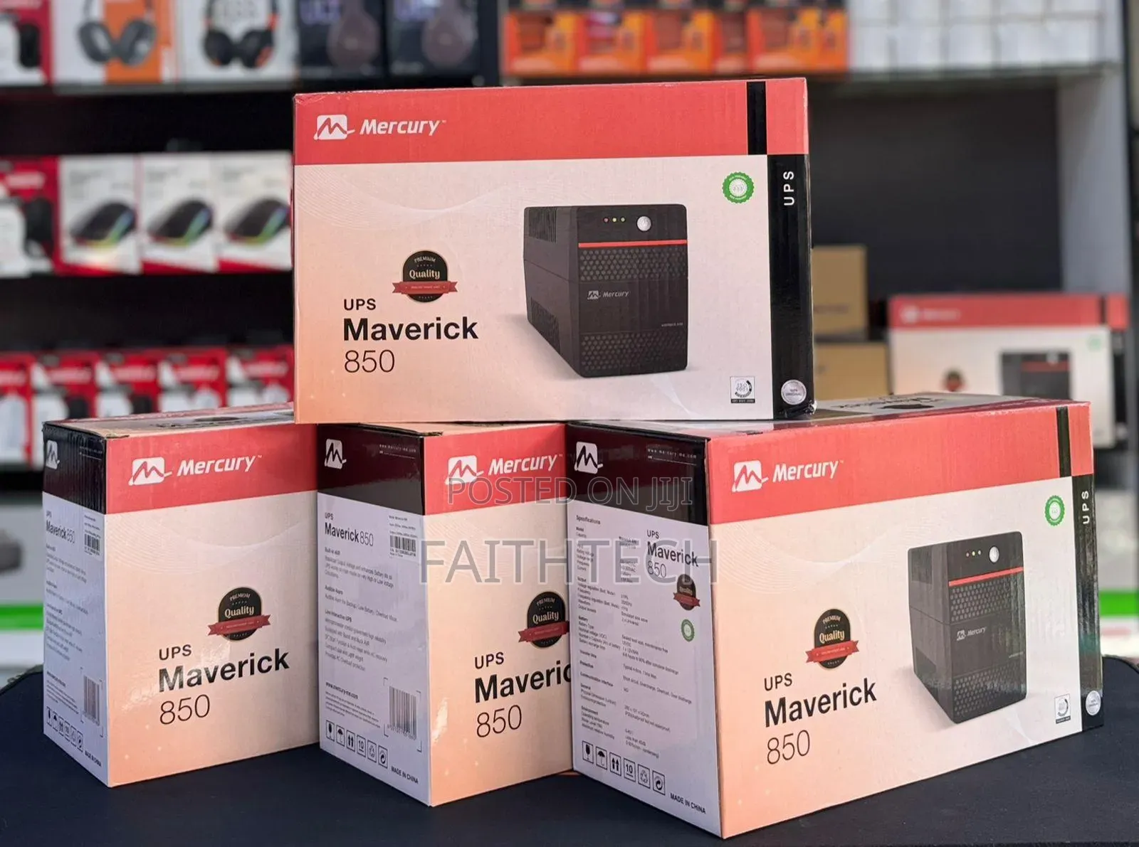 Mercury 850va Ups Power Backup
