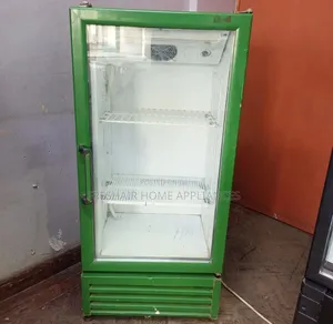Green Clear Display Fridge