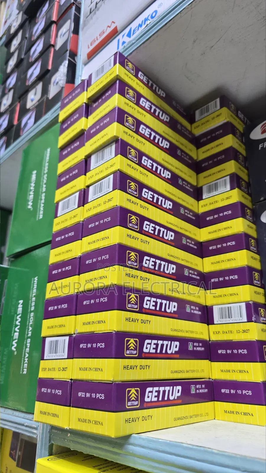 Gettop 9 Volts Battery