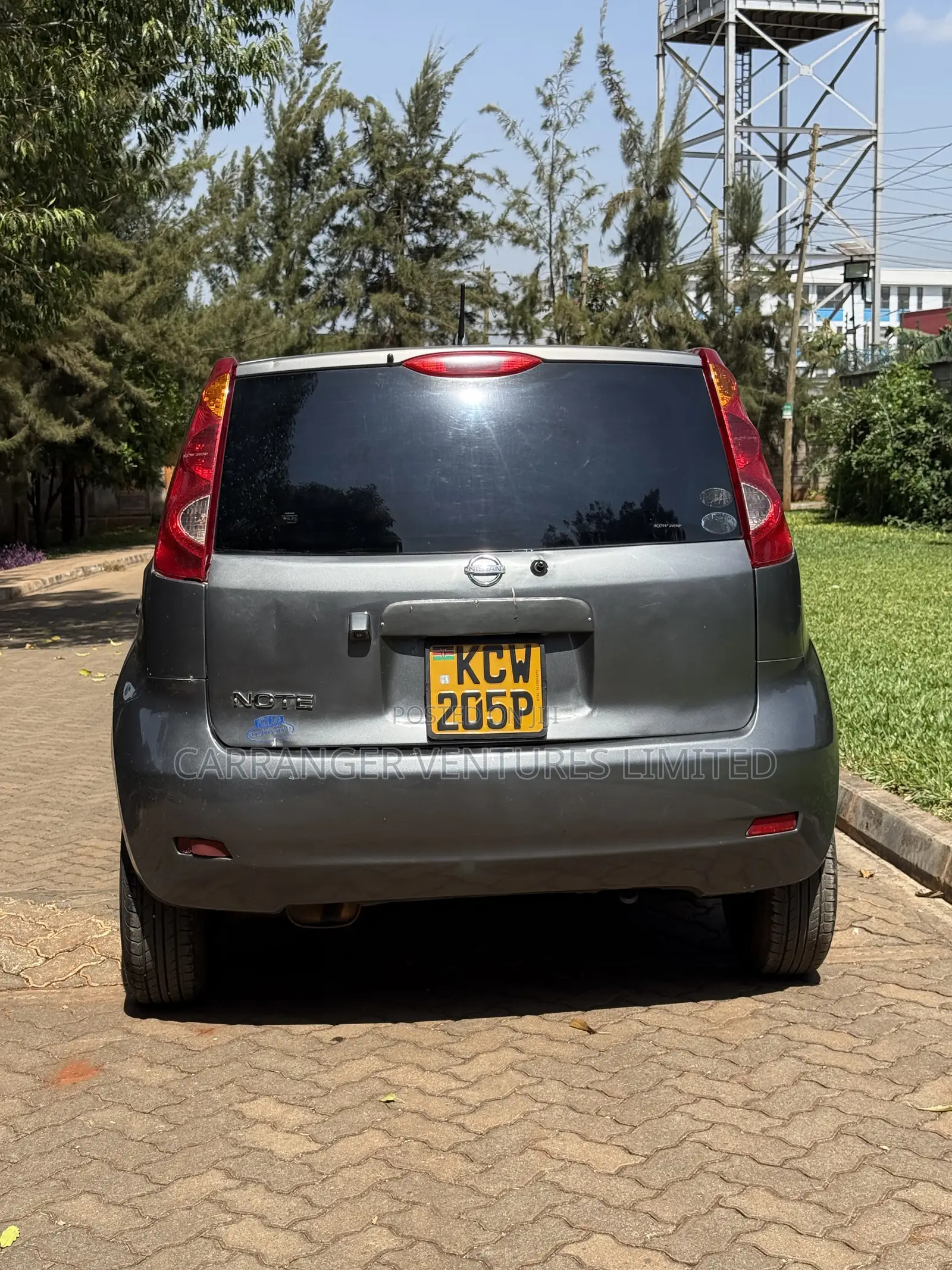 Nissan Note 2012 Gray