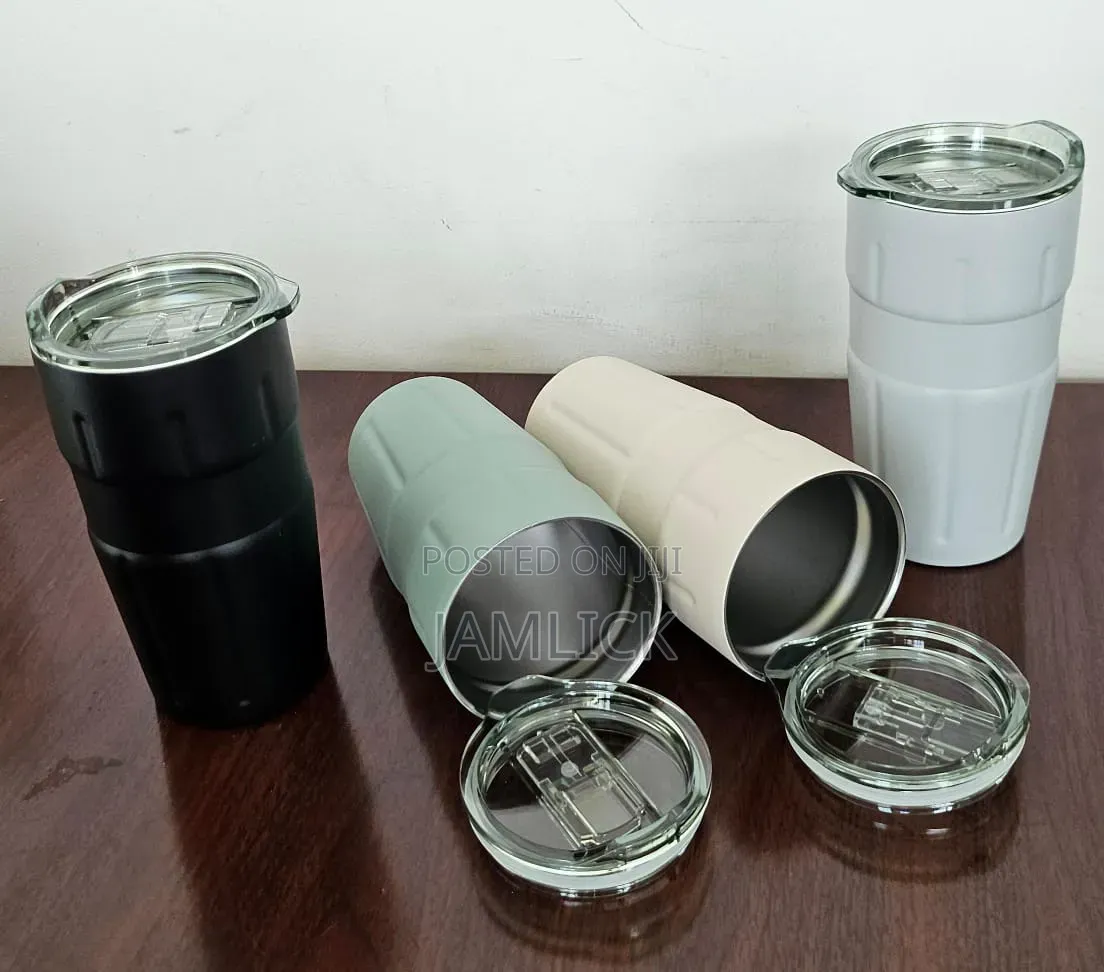 500ml Vacuum Thermo Cup With Transparent Lid –Sn