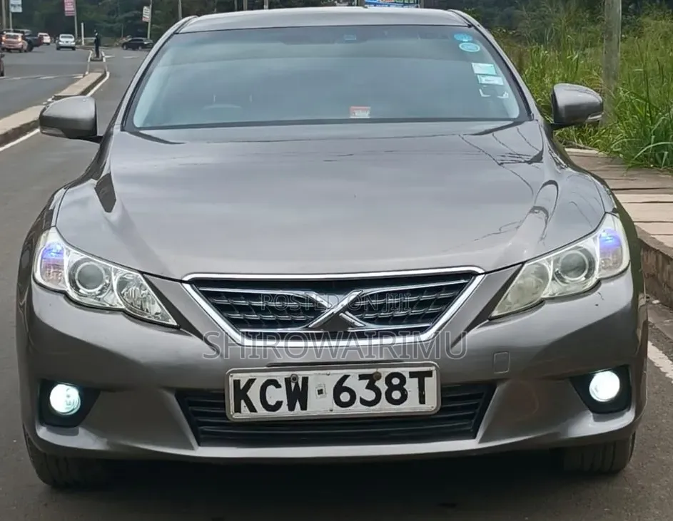 Toyota Mark X 2012 Gray