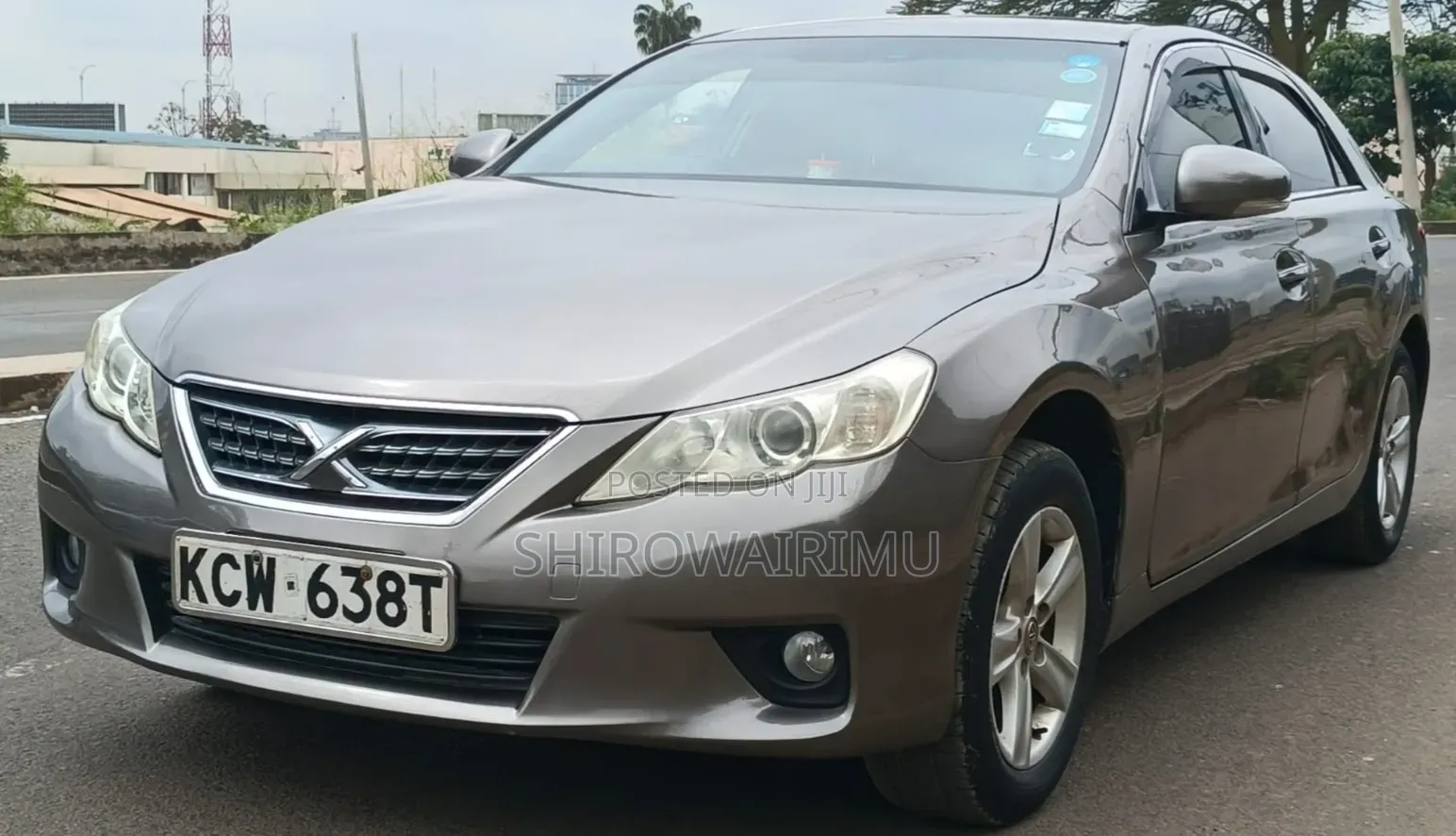 Toyota Mark X 2012 Gray