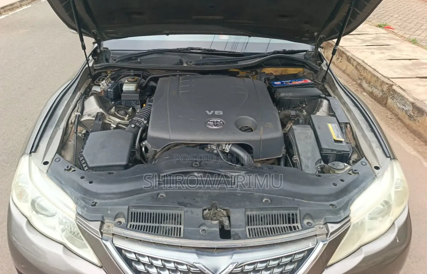 Toyota Mark X 2012 Gray