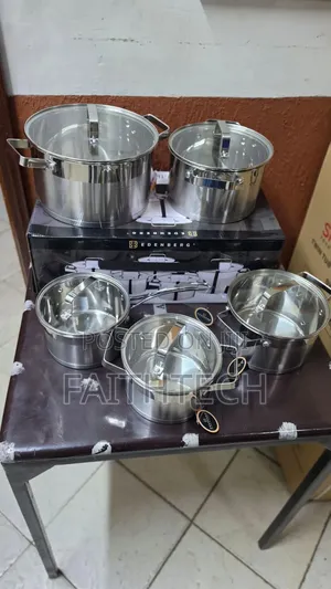 10 Pieces Edenburg Eb-4090 Stainless Steel Cookware Set