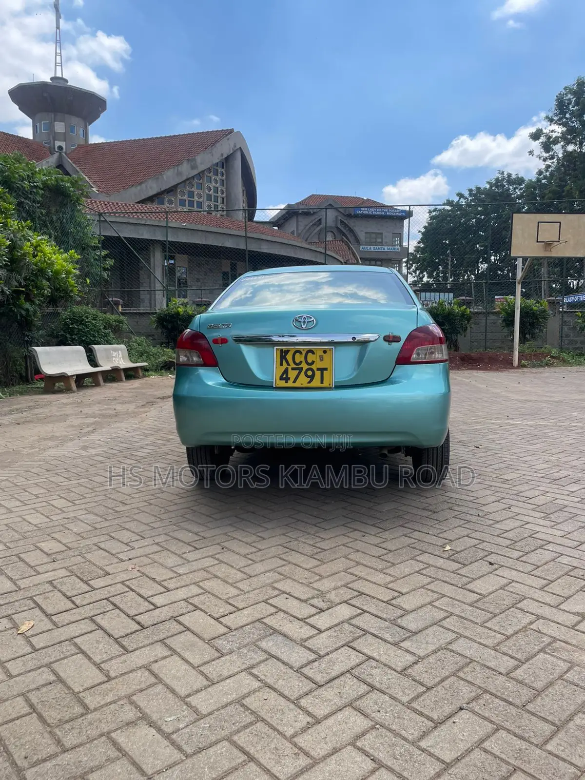 Toyota Belta 2009 Blue