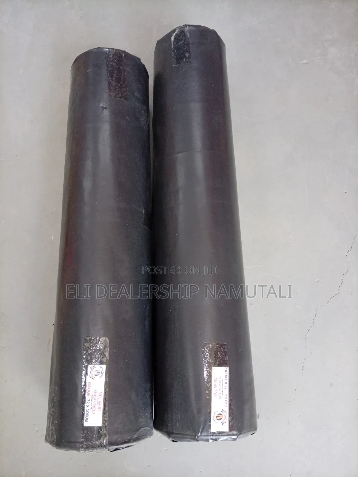 Black Polythene Roll Gauge 72 X 1000g Heavy Duty Construction Sheet