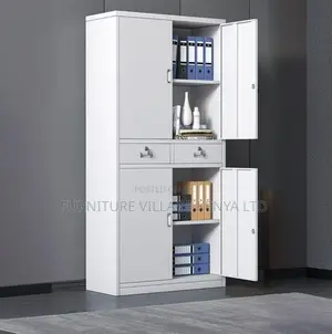 4-Door Steel Cabinet With 2-Drawers