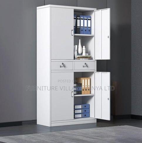 4-Door Steel Cabinet With 2-Drawers - thumbnail 4