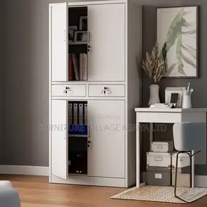 4-Door Steel Cabinet With 2-Drawers