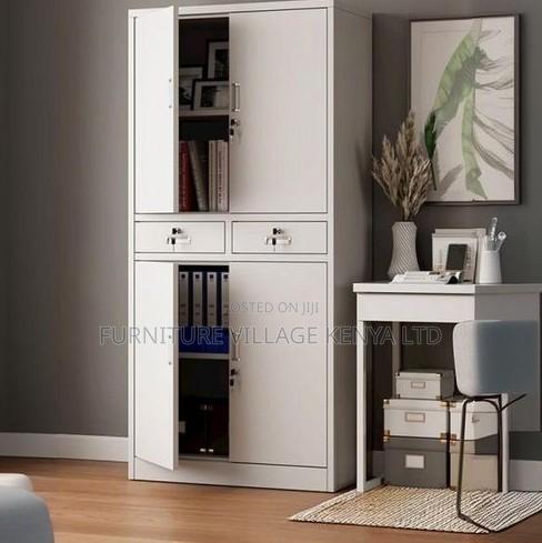 4-Door Steel Cabinet With 2-Drawers - thumbnail 5