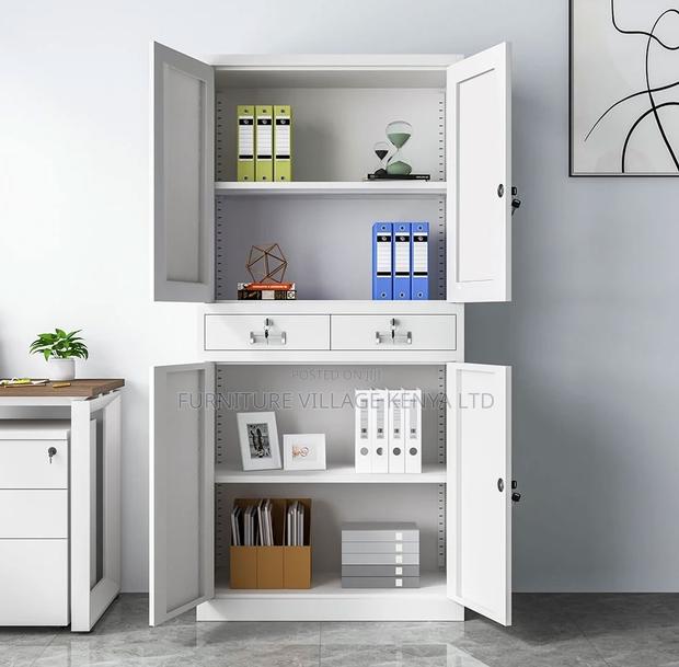 4-Door Steel Cabinet With 2-Drawers - thumbnail 8