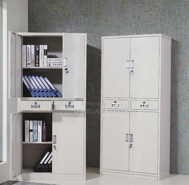 4-Door Steel Cabinet With 2-Drawers - thumbnail 9