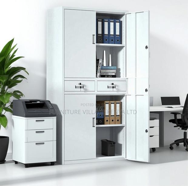 4-Door Steel Cabinet With 2-Drawers - thumbnail 10