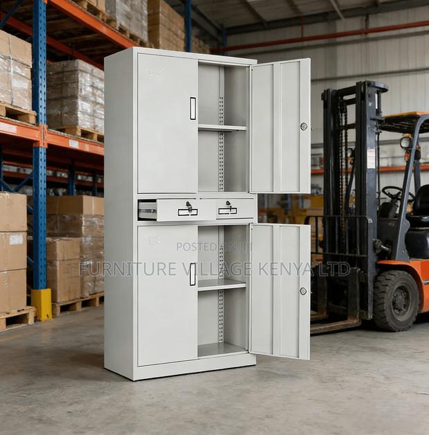 4-Door Steel Cabinet With 2-Drawers - thumbnail 13