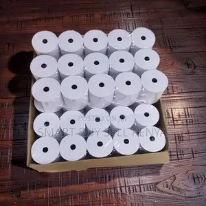 Ultra Smooth Finish 50 Pieces 80mm by 80mm by 13mm Thermal Paper Rolls