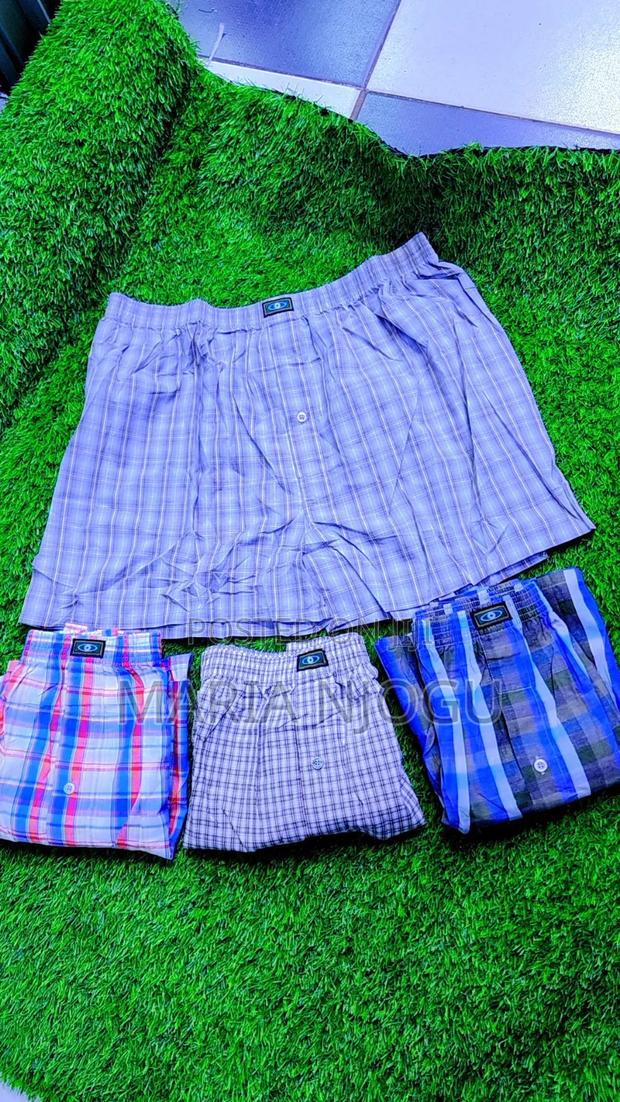 Men Cotton Checked Boxers - thumbnail 2