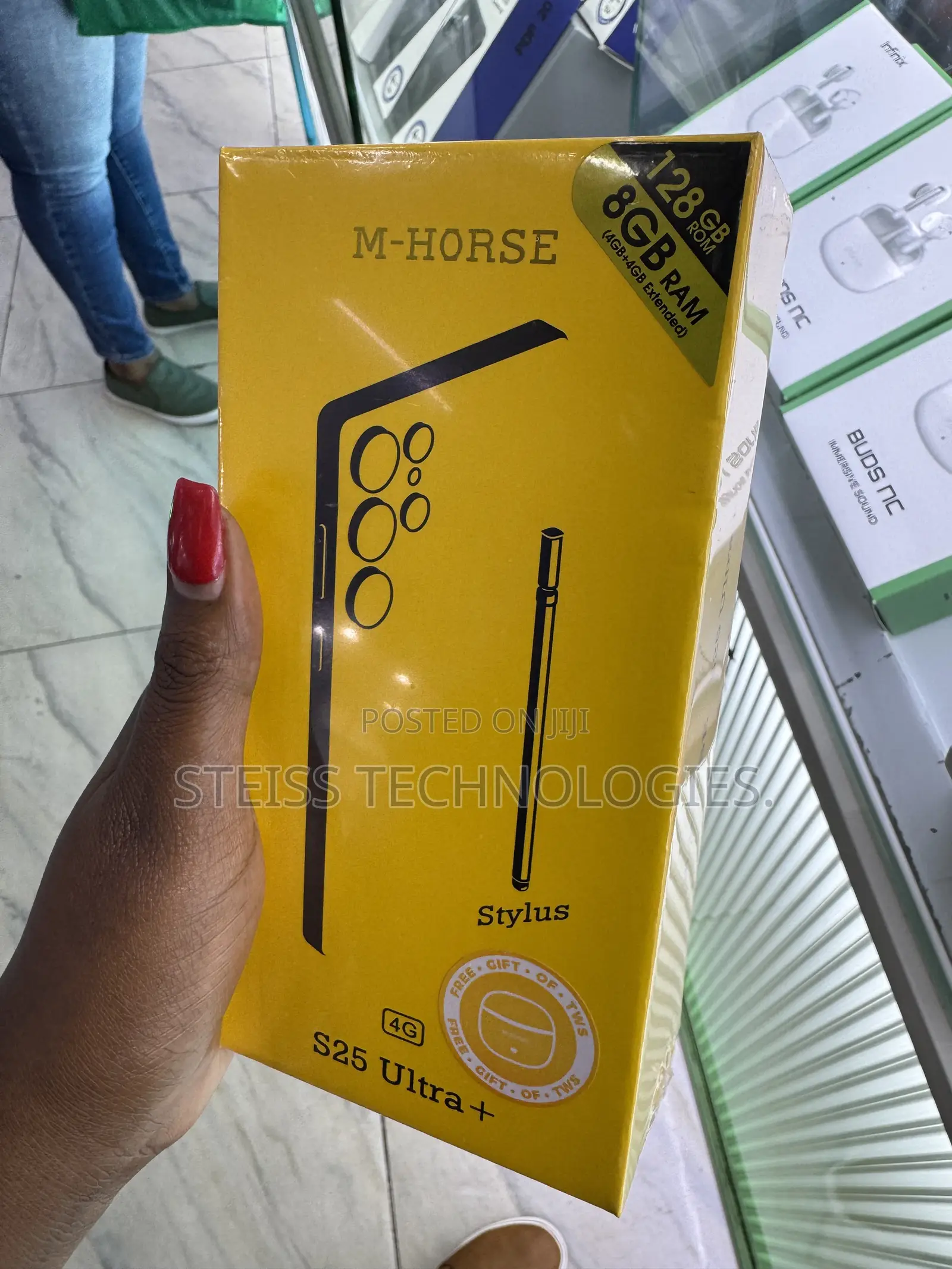 New Mobile Phone 128 GB Black