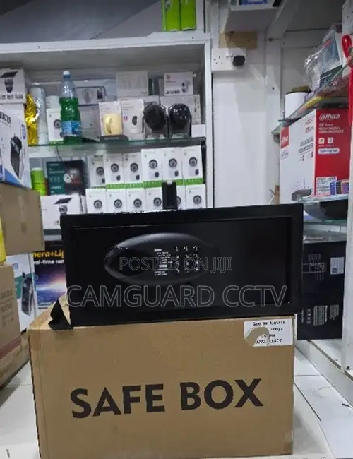 Secure Hotel Safe With Led Keypad, Backup Keys And Mounting Hardware