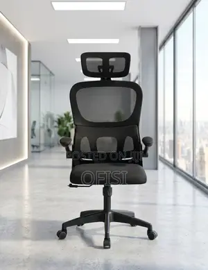 Ergonomic Office Seat With Flipping Arms
