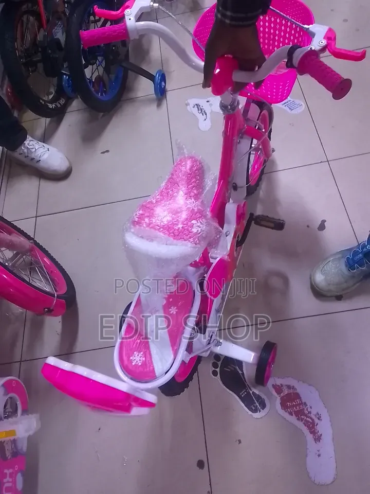 Kids Bike. Pink Kids Bike