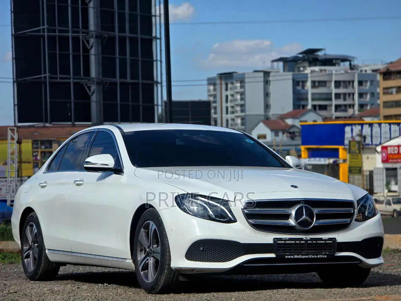 Mercedes-Benz E220 2018 White