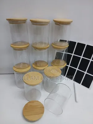 12pcs Spice Seasoning Jars Set With Labels