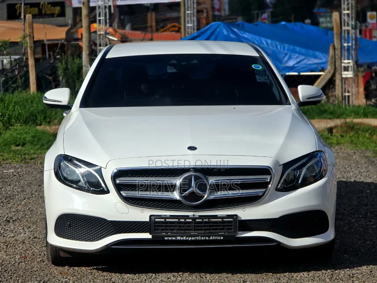 Mercedes-Benz E220 2018 White