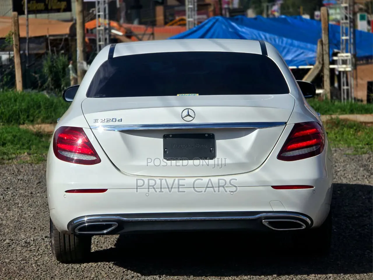 Mercedes-Benz E220 2018 White