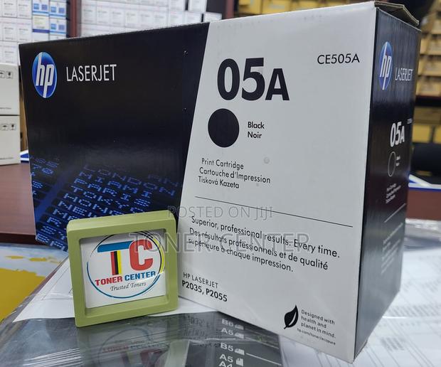 Original Hp 05a (Ce505a) Black Cartridge Oem Laserjet Toner