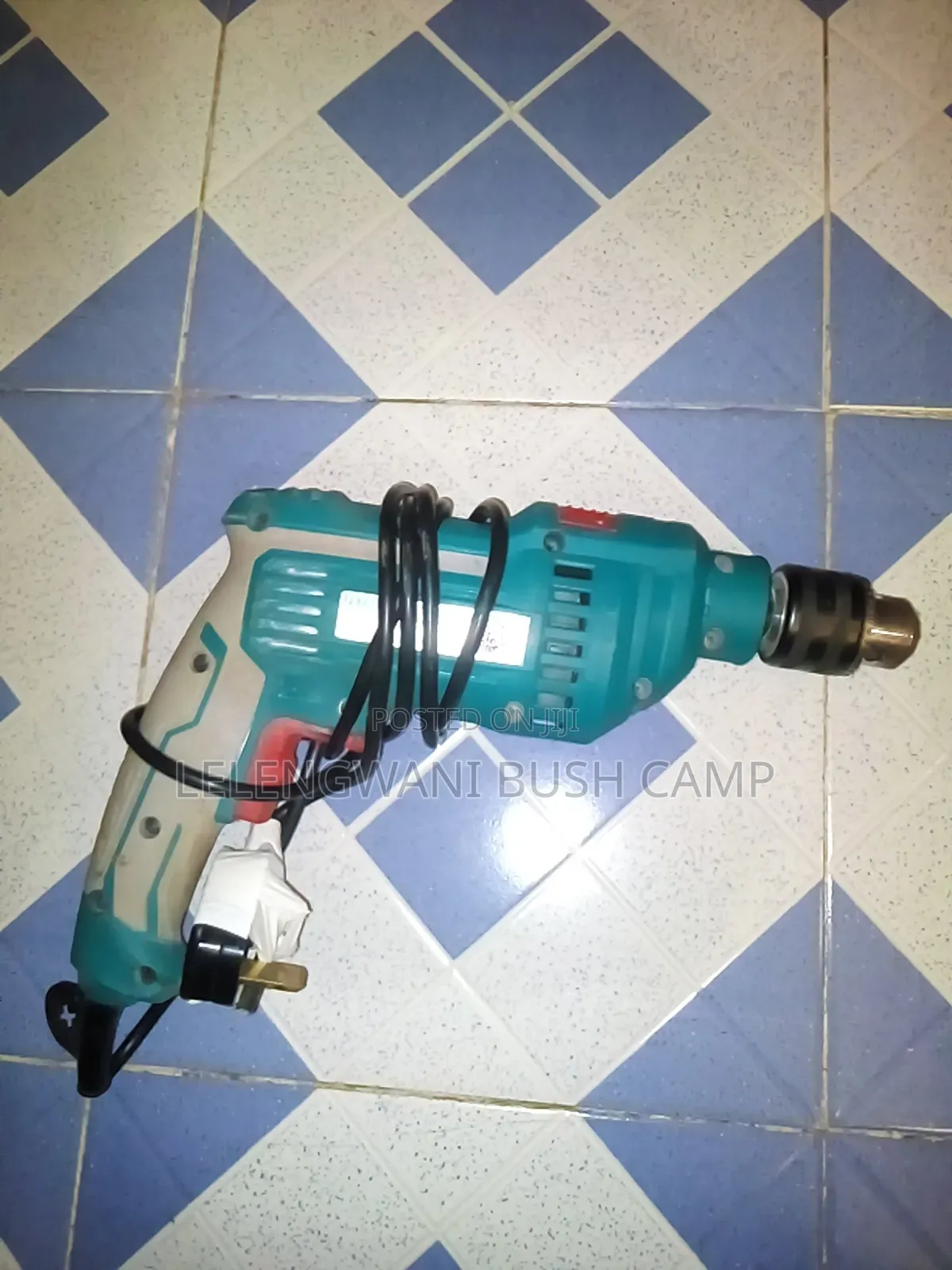 A Corded Electric Drill