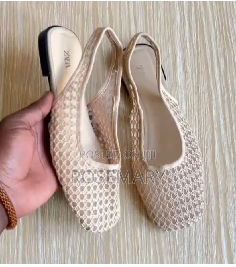 Mesh Sling Back Shoes
