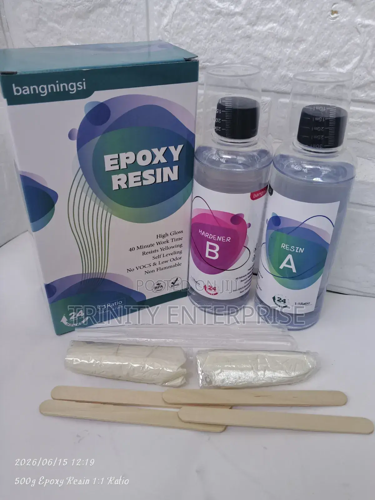 Epoxy Resin 500g Kit