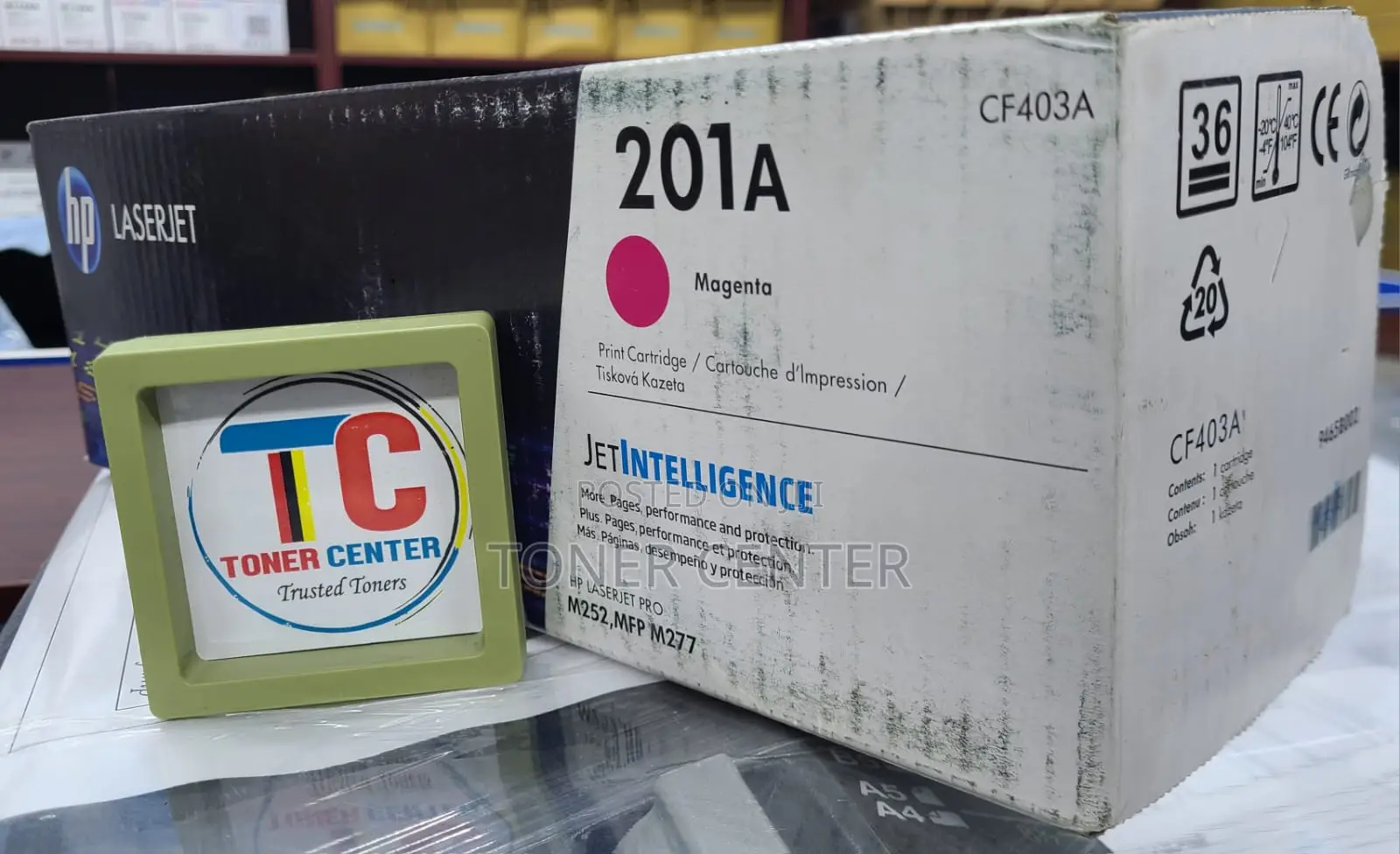 Hp 201 (Cf403a) Original Magenta Toner Cartridge