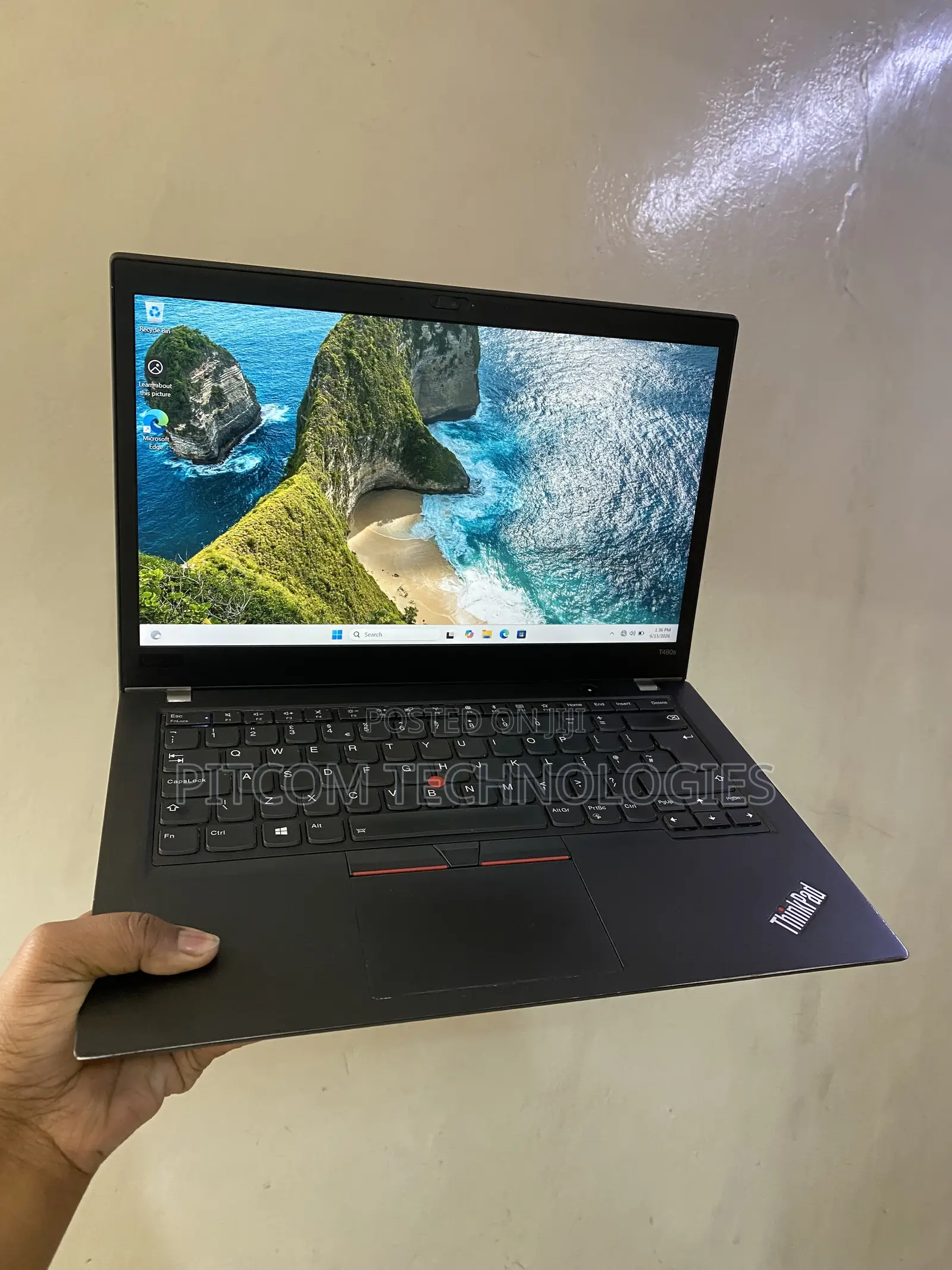 Laptop Lenovo ThinkPad T480s 16GB Intel Core i7 SSD 256GB