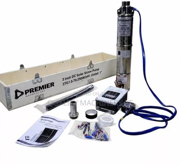 Energy-Saving Dc Solar Brushless Submersible Pump 24v,250w,70m