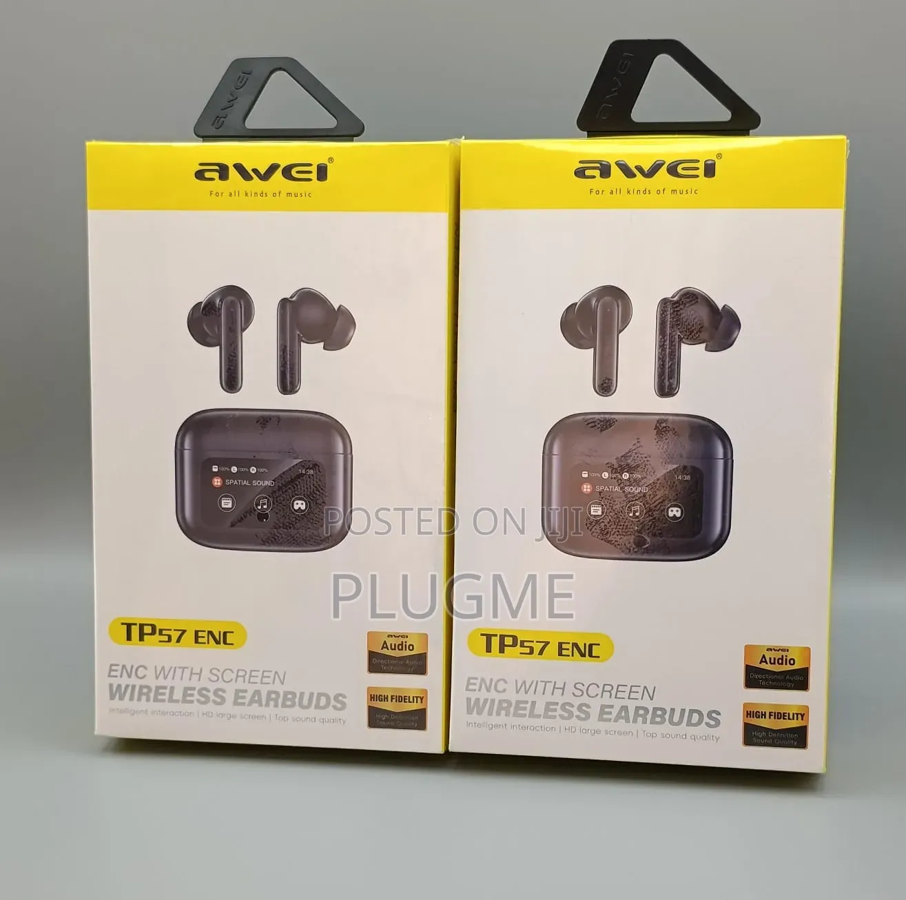 Awei Tp57 Enc Wireless Earbuds With Screen Display