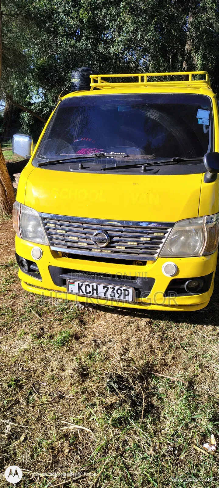 Nissan Caravan (Urvan) 2009 Yellow