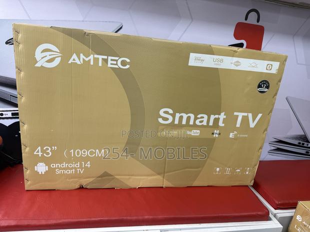 Amtec 43-Inch Smart Android Tv Full Hd Bluetooth, Netflix, Youtube - thumbnail 2