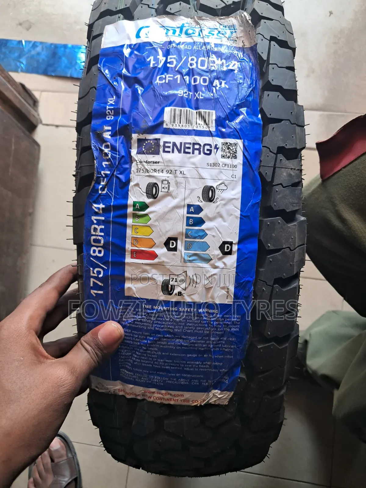 185/70/14 Comforser Cf1100