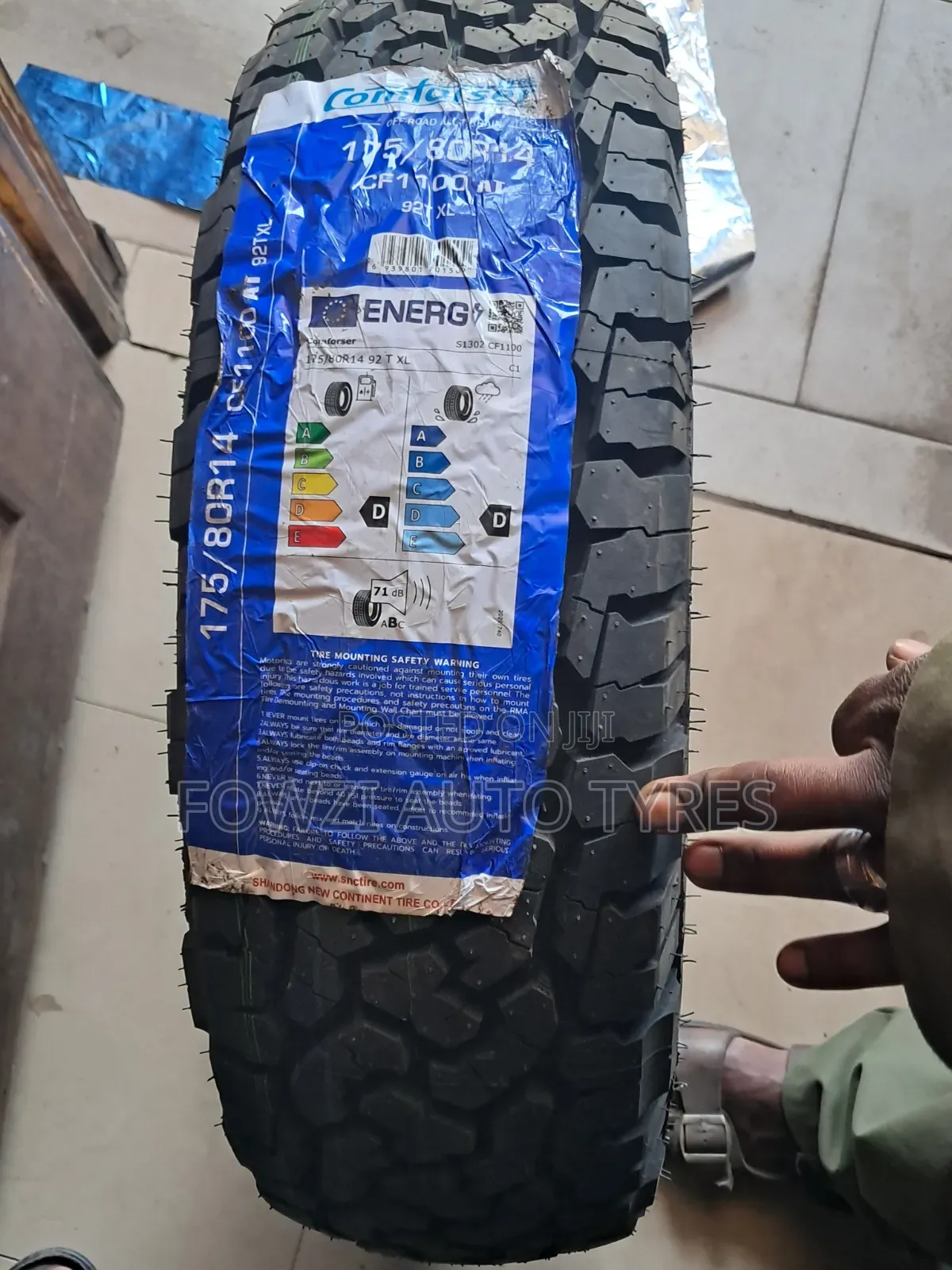 185/70/14 Comforser Cf1100