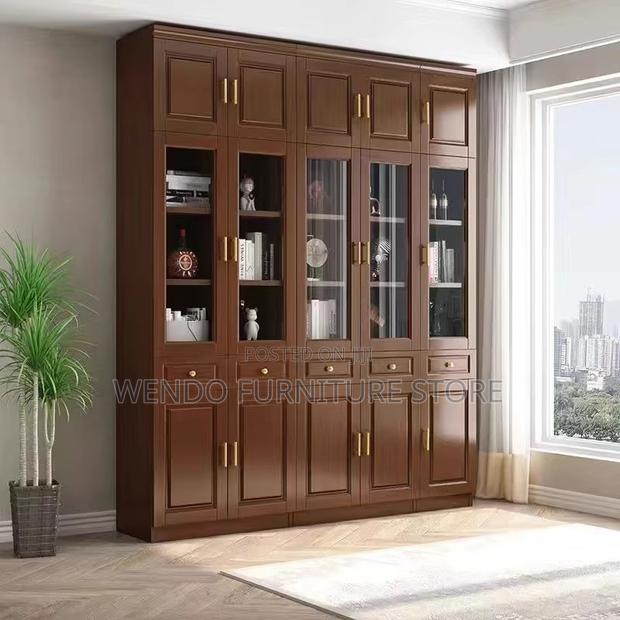 Office Cabinet; Brown Executive Office Cabinet - thumbnail 4