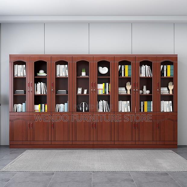 Office Cabinet; Brown Executive Office Cabinet - thumbnail 6