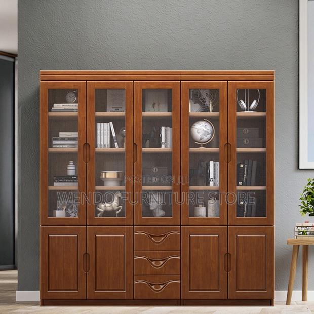 Office Cabinet; Brown Executive Office Cabinet - thumbnail 9