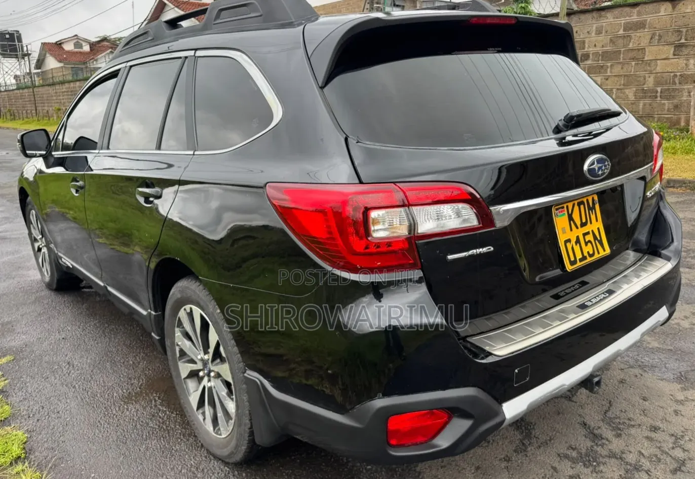 Subaru Outback 2015 Matt Black