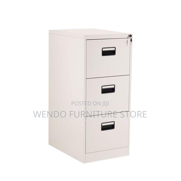 Office Cabinet; Three Drawers Steel Filing Cabinet - thumbnail 3