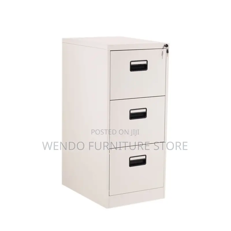 Office Cabinet; Three Drawers Steel Filing Cabinet