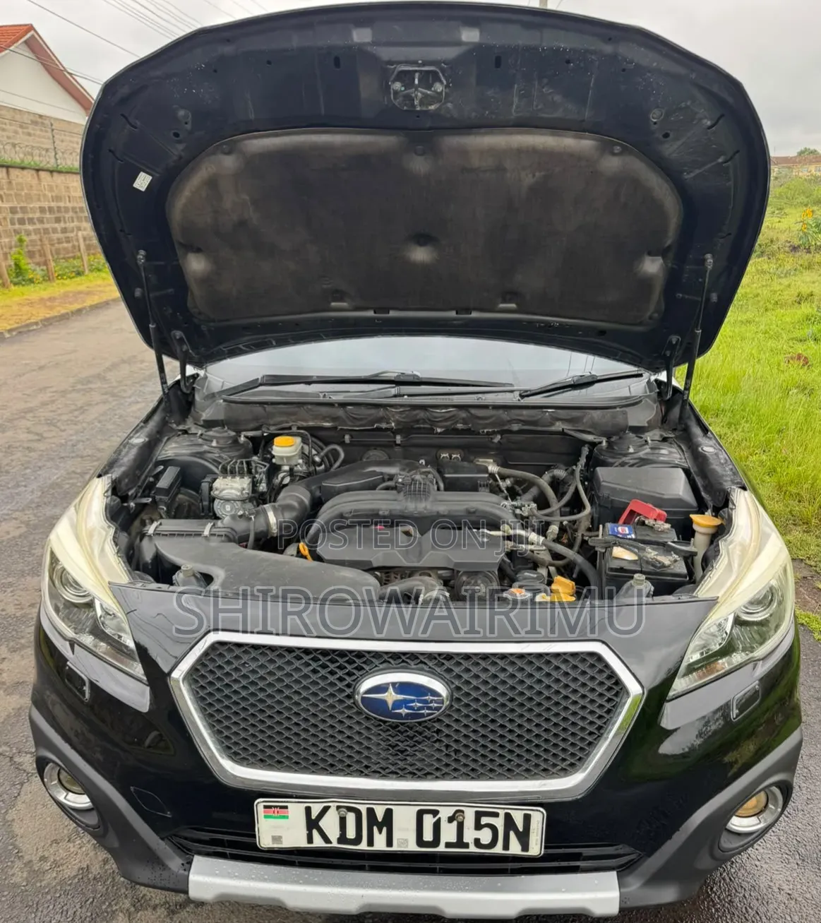 Subaru Outback 2015 Matt Black